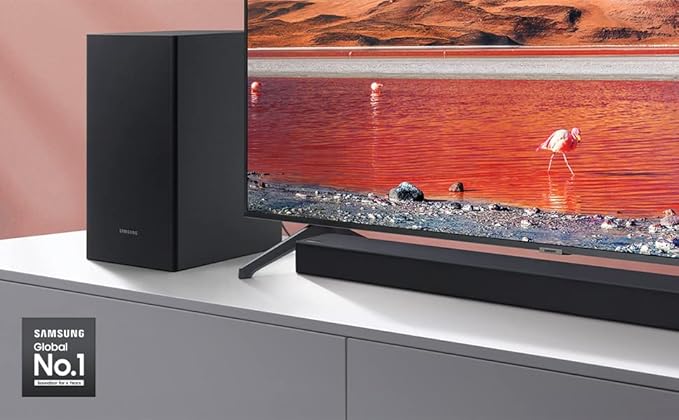 Samsung 150W Dolby Digital 2.1 Channel Bluetooth Soundbar HW-T42E/XL (Black) with Powerful Bass | Cinematic Home Audio Experience