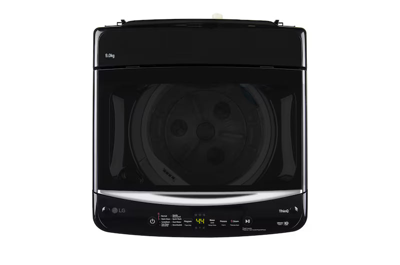 LG 9Kg Top Load Washing Machine,T90V4OB1S Smart Inverter Motor, In-Built Heater, Onyx Black, 5 Star