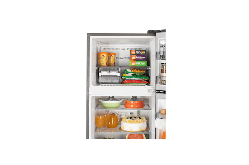 LG Refrigerator GL-T2926PDPZ – 260L Double Door | Smart Inverter | Shiny Steel