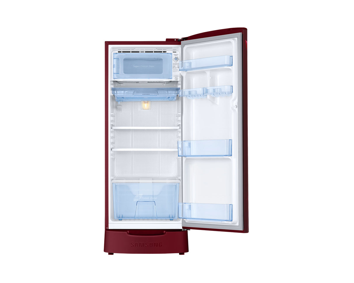 183L Samsung Single Door Refrigerator, 3 Star Energy Rating, Grandé Design – RR20H2823RZ