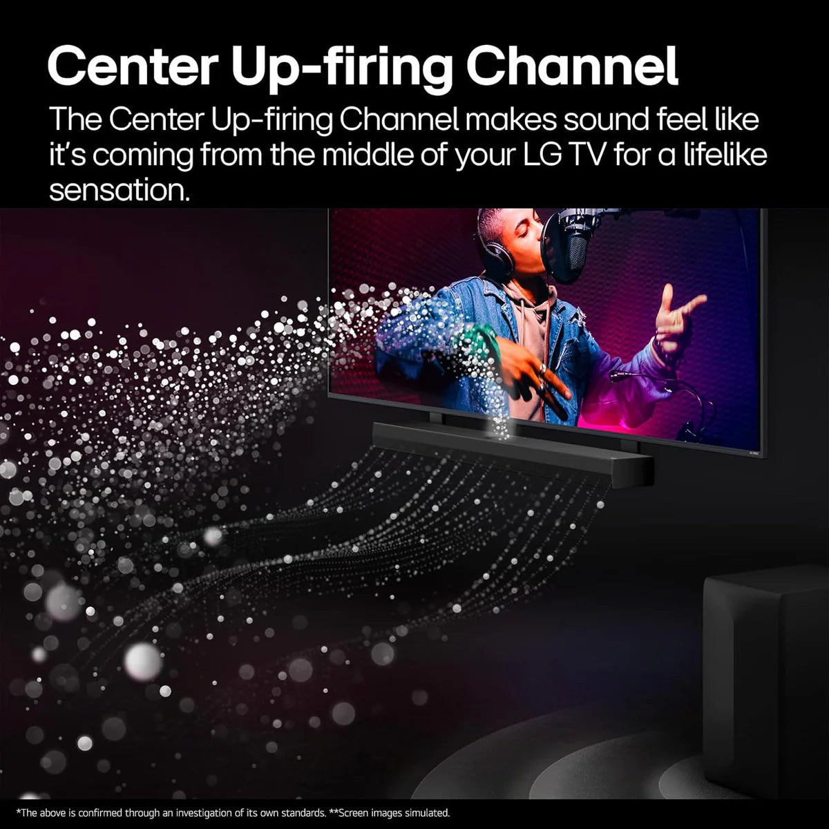 LG SQ70TY 400W Bluetooth Soundbar with Remote (Dolby Digital, 3.1.1 Channel, Black)