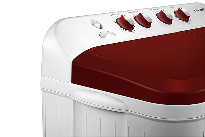 Samsung 7 kg, 5 Star, Semi-Automatic Top Load Washing Machine (WT70C3000RR/TL, Air Turbo Drying, Light Gray)
