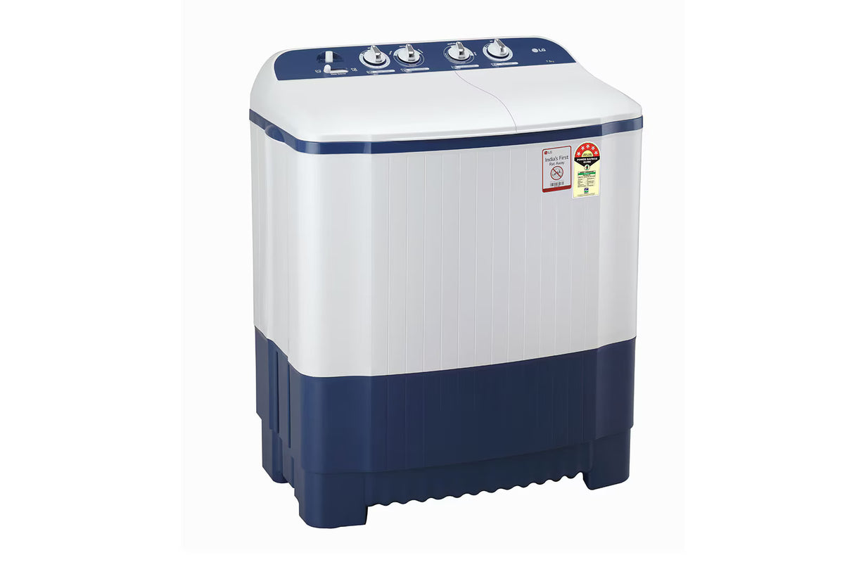 LG 7.5Kg, Semi Automatic Washing Machine, Roller Jet Pulsator, Dark Blue (P7510RBAZ)