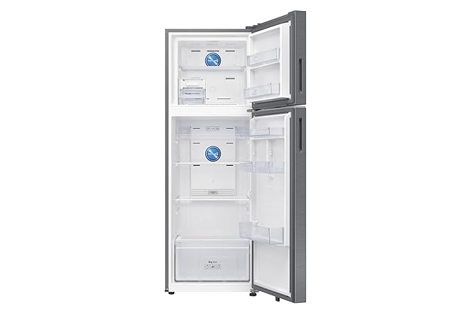 Samsung RT38HG5A42S8/HL Double Door Refrigerator (350L, Digital Inverter Compressor, Frost Free, Twin Cooling Plus, Convertible 5-in-1, Wi-Fi SmartThings, Elegant Inox Finish)