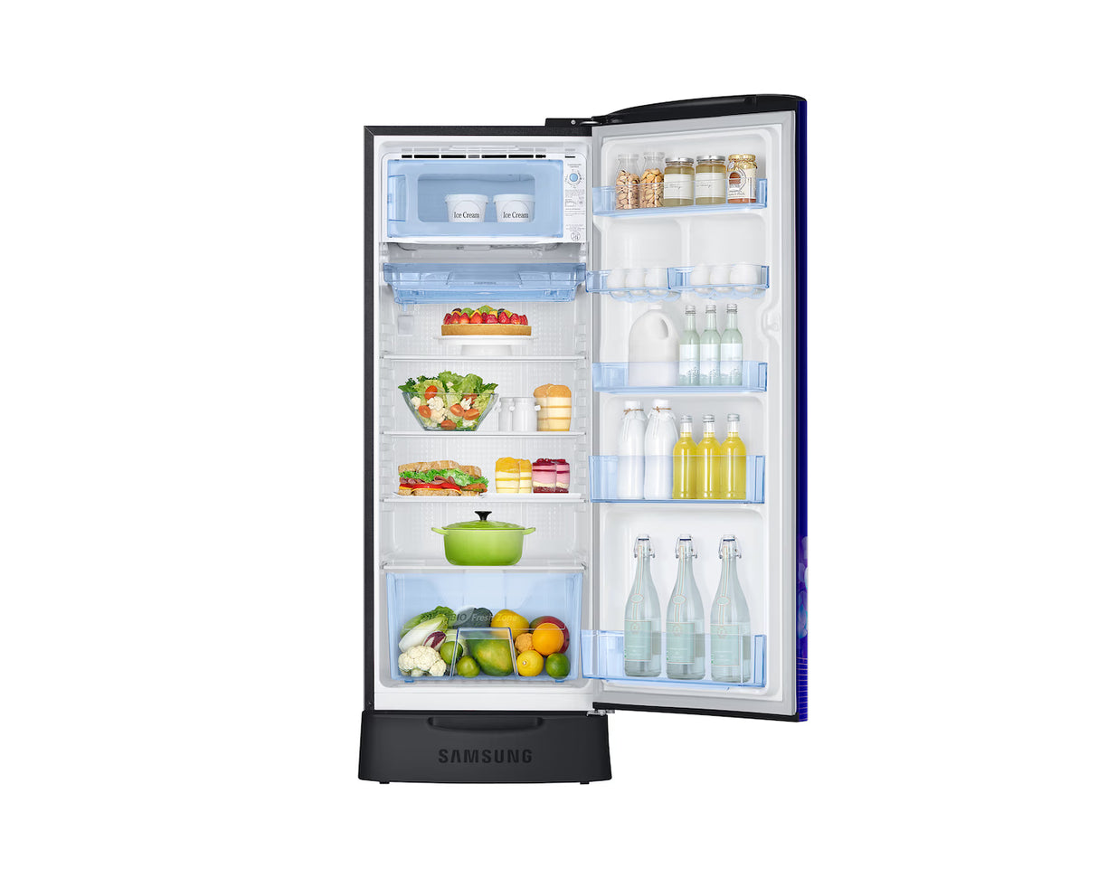Samsung RR24H2823HS 223L Single Door Refrigerator – Stylish Grandé Design, 2026 Model