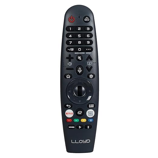 Lloyd 109 cm (43 Inches) WCG Vision Pro Series WebOS 4K Ultra HD Smart LED TV 43PS850G (Black)
