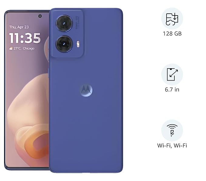 Motorola G85 5G (Cobalt Blue, 128 GB) (8 GB RAM)
