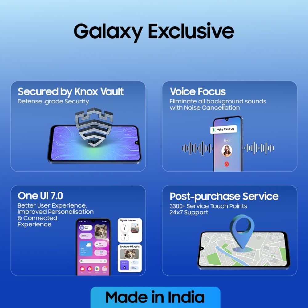 Samsung Galaxy A17 5G 8GB/128GB | Exynos 1330, Super AMOLED 90Hz, 50MP OIS Camera, Blue