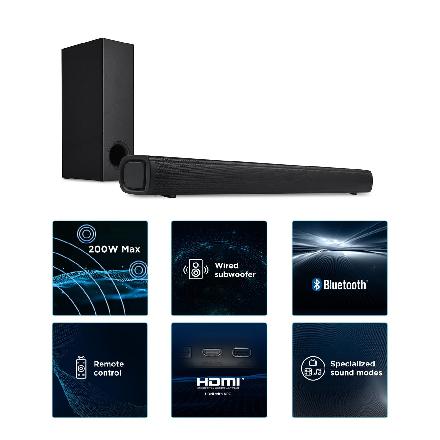 Immersive Sound Experience: TCL S332W 2.1 Channel Speaker System