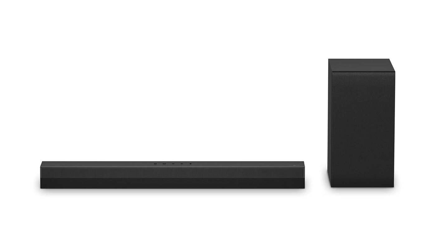 LG S40T 300W 2.1 Channel Dolby Digital, DTS Digital Surround, AI Sound Pro, Wow Interface Soundbar with HDMI, USB & Bluetooth Connectivity (Black)