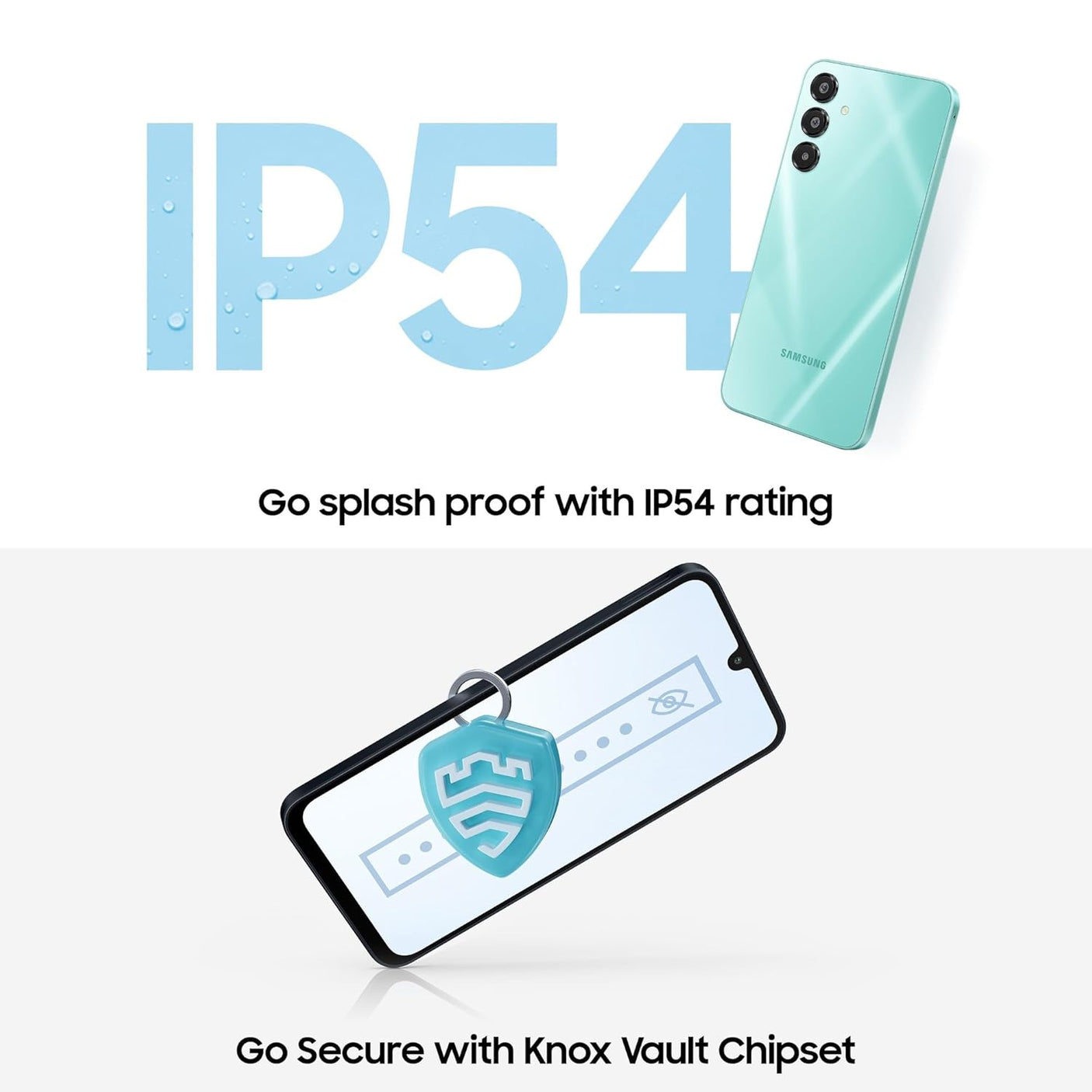 Samsung Galaxy A16 5G (Light Green, 8GB RAM, 256GB Storage) | Super AMOLED | 50MP Triple Camera with Ultra Wide Lens | IP54 | Tap & Pay | 5000mAh