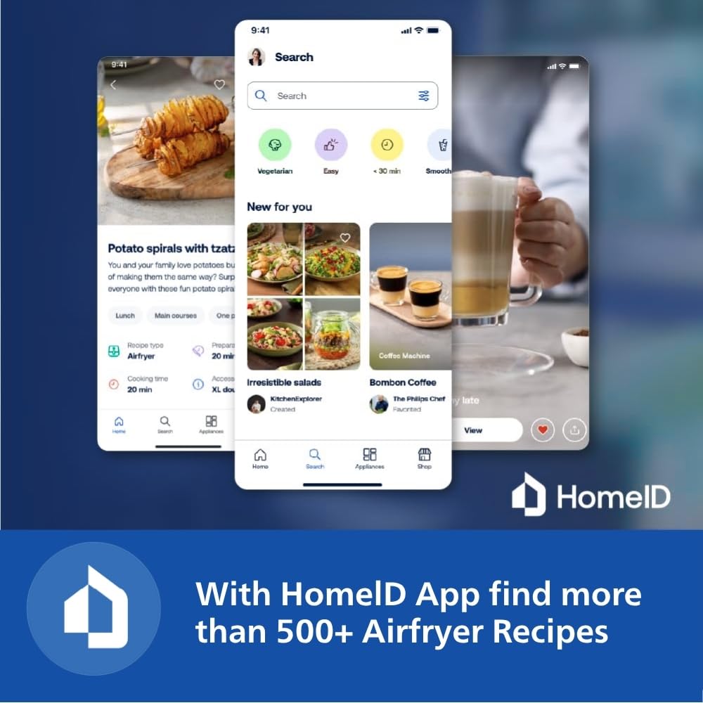 PHILIPS NA120/00 with uses up to 90% less fat, 1500W, with Rapid Air Technology Air Fryer  (4.2 L)