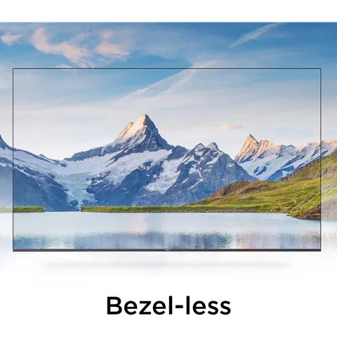 TCL 164 cm (65 inches) Bezel-Less Full Screen Series Ultra HD 4K Smart LED Google TV 65P635 Pro (Black)