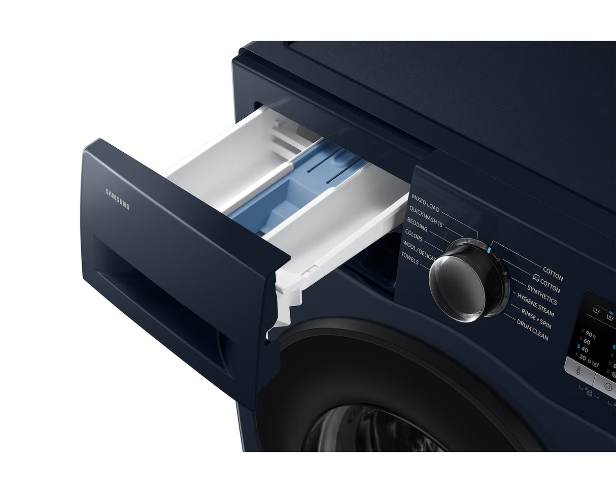 Samsung 9 kg Front Load Washing Machine, Hygiene Steam, Fully Automatic Front Load Washing Machine (WW90FG4U04AS)