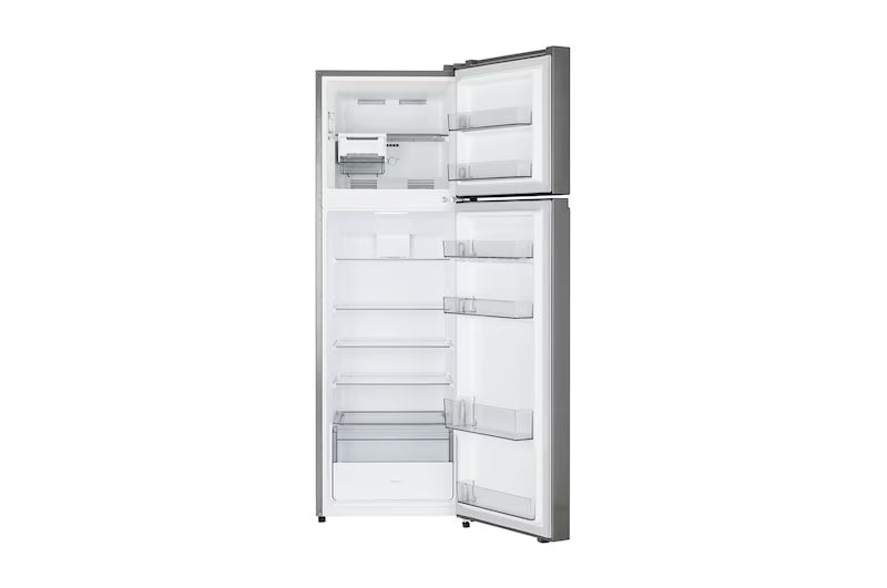 LG 276L Frost Free Double Door Refrigerator | GL-T2816WXDS | Smart Mode, Multi Air Flow, Dazzle Steel, 1 Star