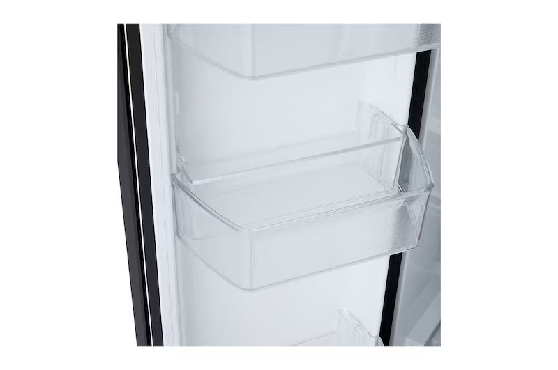 LG 610L French Door Refrigerator, 3 Star – Wi-Fi Convertible, Fresh Converter+, DoorCooling+, Black Glass Finish