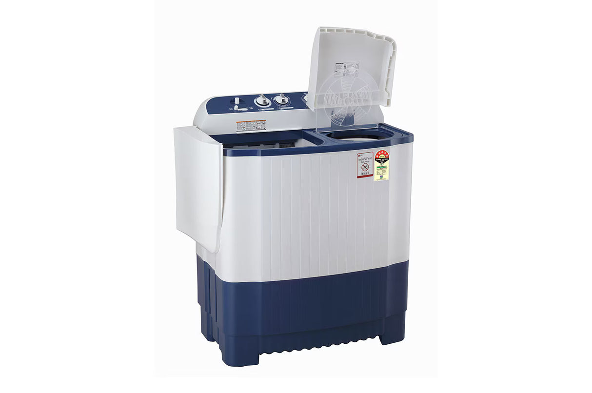 LG 7.5Kg, Semi Automatic Washing Machine, Roller Jet Pulsator, Dark Blue (P7510RBAZ)