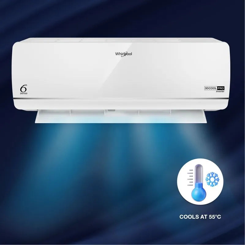 Whirlpool 1.5T 3 Star Inverter Split Air Conditioner (3DCool Pro - 2025 Model)