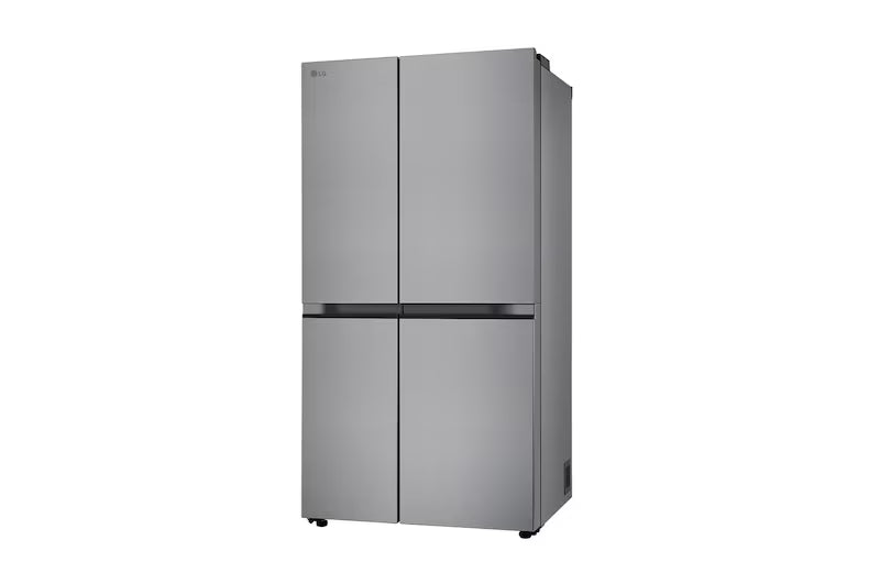 LG 650L Convertible Side-by-Side Refrigerator | Multi-Air Flow, Smart Diagnosis, Shiny Steel | GL-B257JPZ3