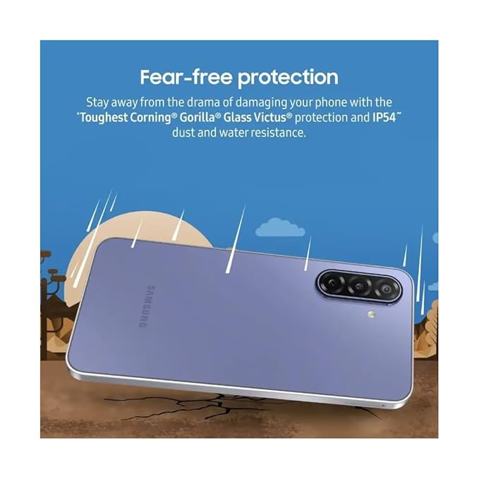 Samsung Galaxy F17 5G (Violet Pop, 6GB RAM, 128GB Storage) | 5G Smartphone | Smooth Performance | Immersive Display | Long-Lasting Battery