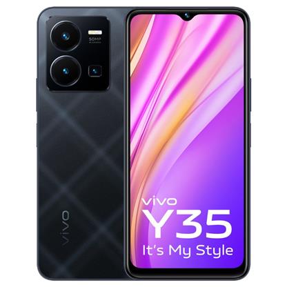 Vivo Y35: Agate Black, 8GB RAM, 128GB Storage