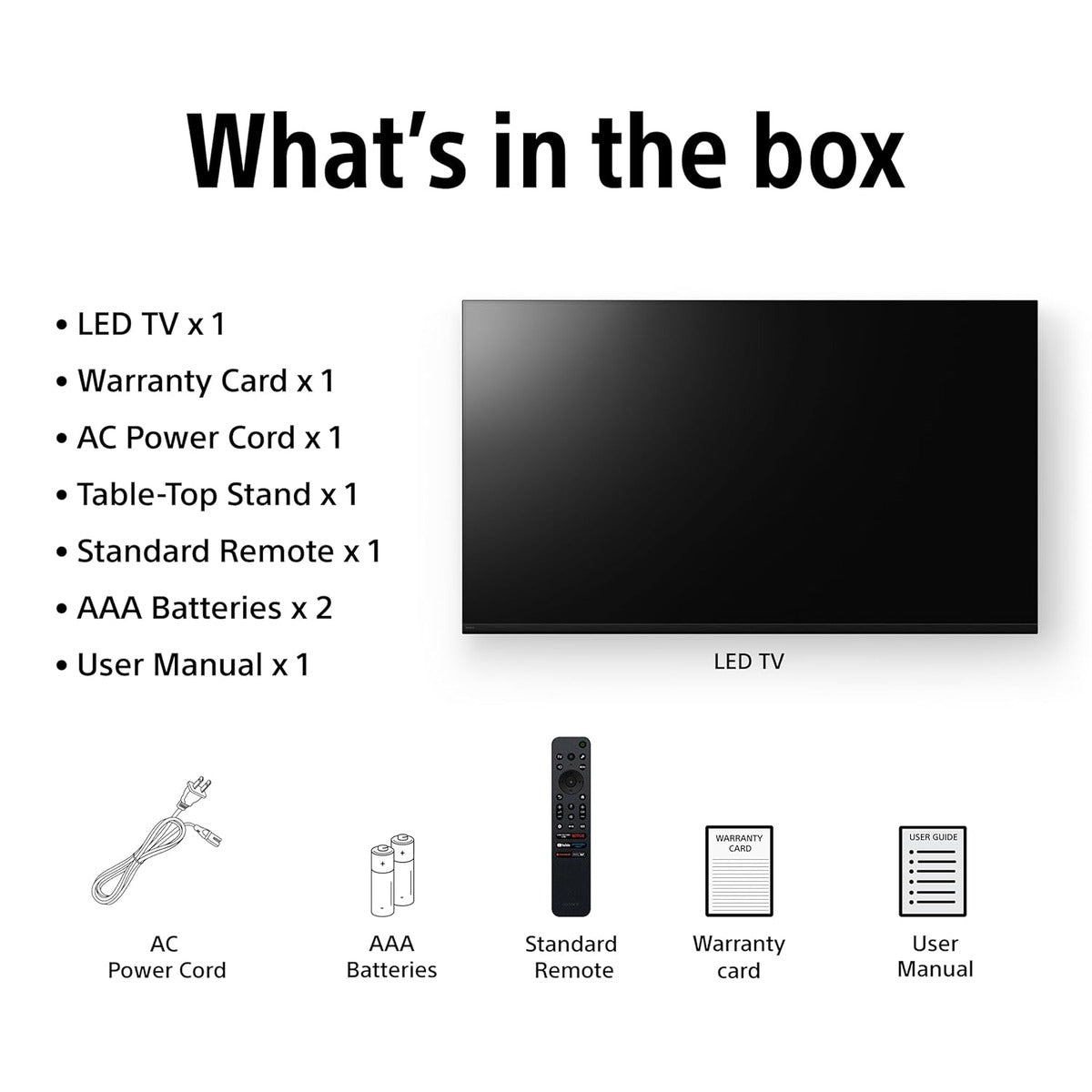 Sony 108 cm (43 inches) BRAVIA 2M2 Series 4K Ultra HD Smart LED Google TV K-43S22M2