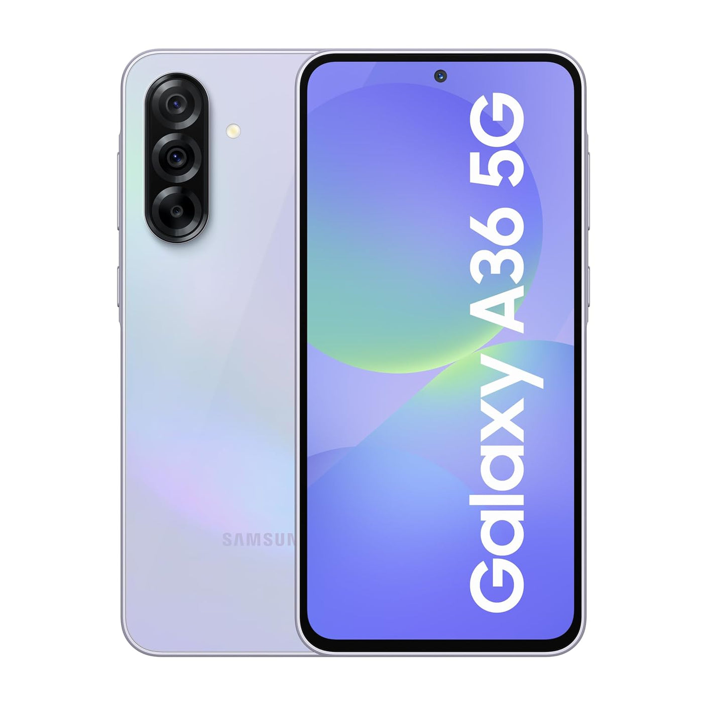 Samsung Galaxy A36 5G (Awesome Lavender, 8GB, 256GB) | Awesome Intelligence: Circle to Search, Intelligent Editing | Awesome 4nm Snapdragon Processor
