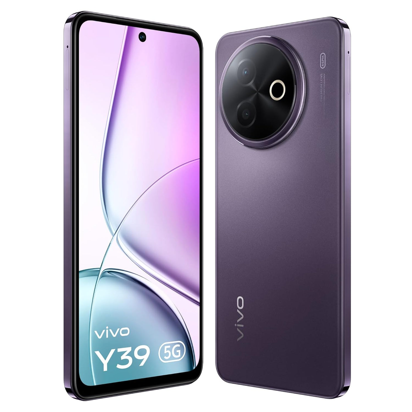 Vivo Y39 5G (8GB RAM, 128GB, Galaxy Purple)