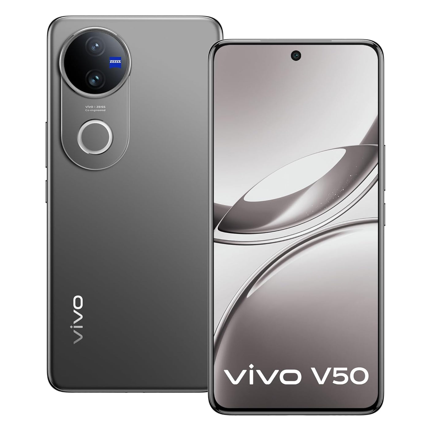 Vivo V50 5G (Titanium Grey, 8GB RAM, 256GB Storage)