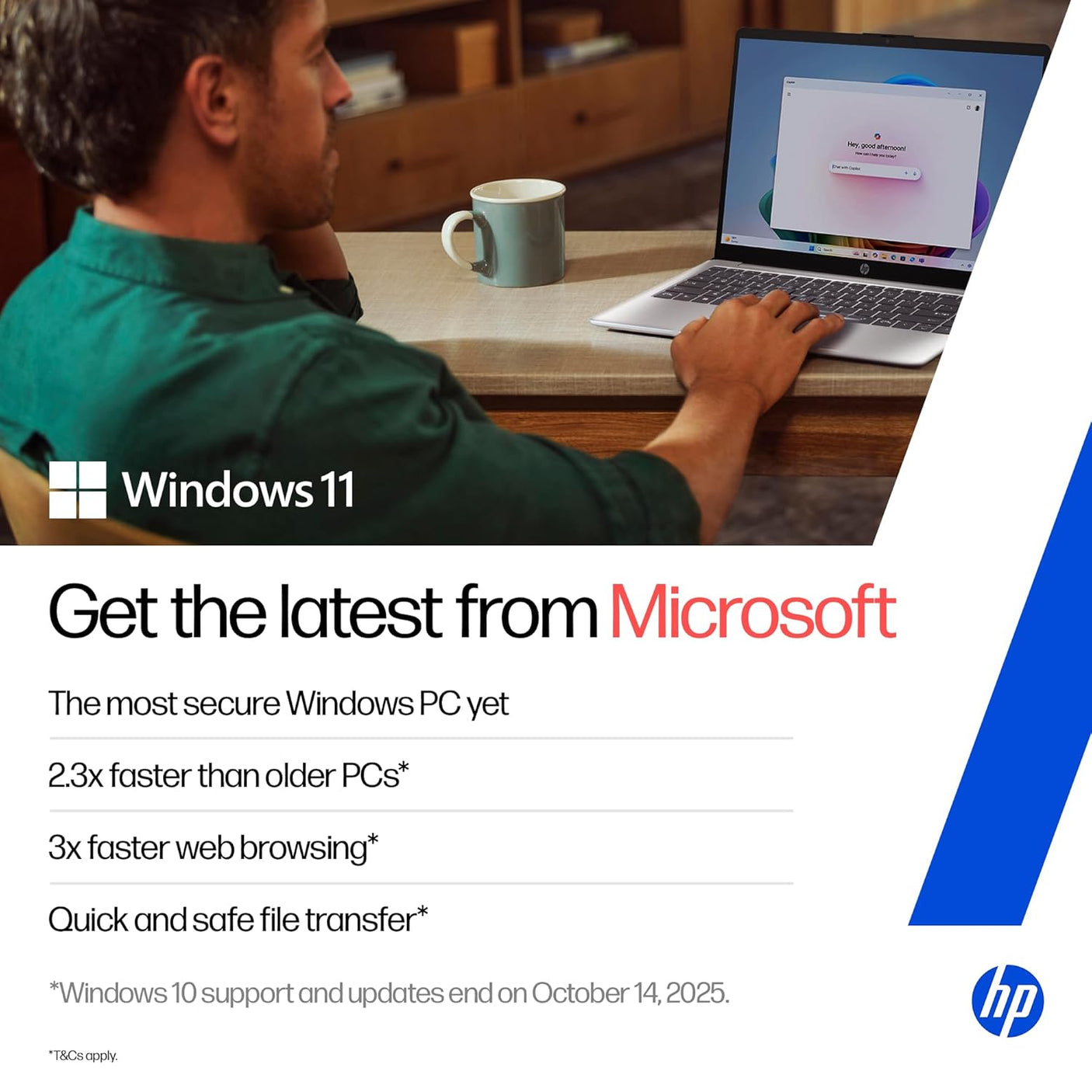 HP 14, 13th Gen Intel Core i3-1315U Laptop (8GB DDR4,512GB SSD) Anti-Glare, Micro-Edge, 14/35.6cm, FHD, Win11, M365 Basic(1yr),Office Home24, Silver,1.4kg, FHD Camera w/Privacy Shutter, EP0341TU