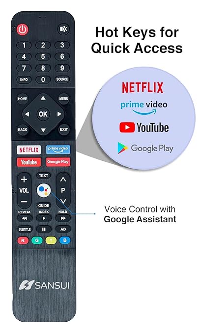 Sansui 102 cm (40 inch) Full HD LED Smart Google TV with Zen Panel HDR10 & Dolby Audio  (JSW40GSFHD)