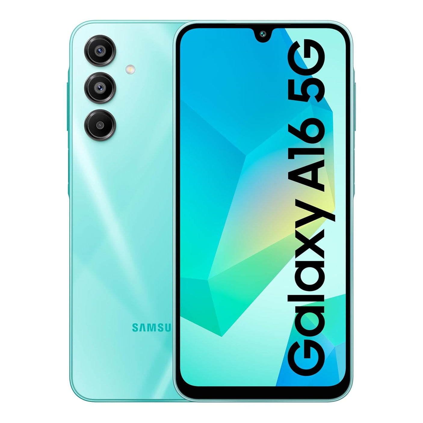Samsung Galaxy A16 5G (Light Green, 8GB RAM, 256GB Storage) | Super AMOLED | 50MP Triple Camera with Ultra Wide Lens | IP54 | Tap & Pay | 5000mAh