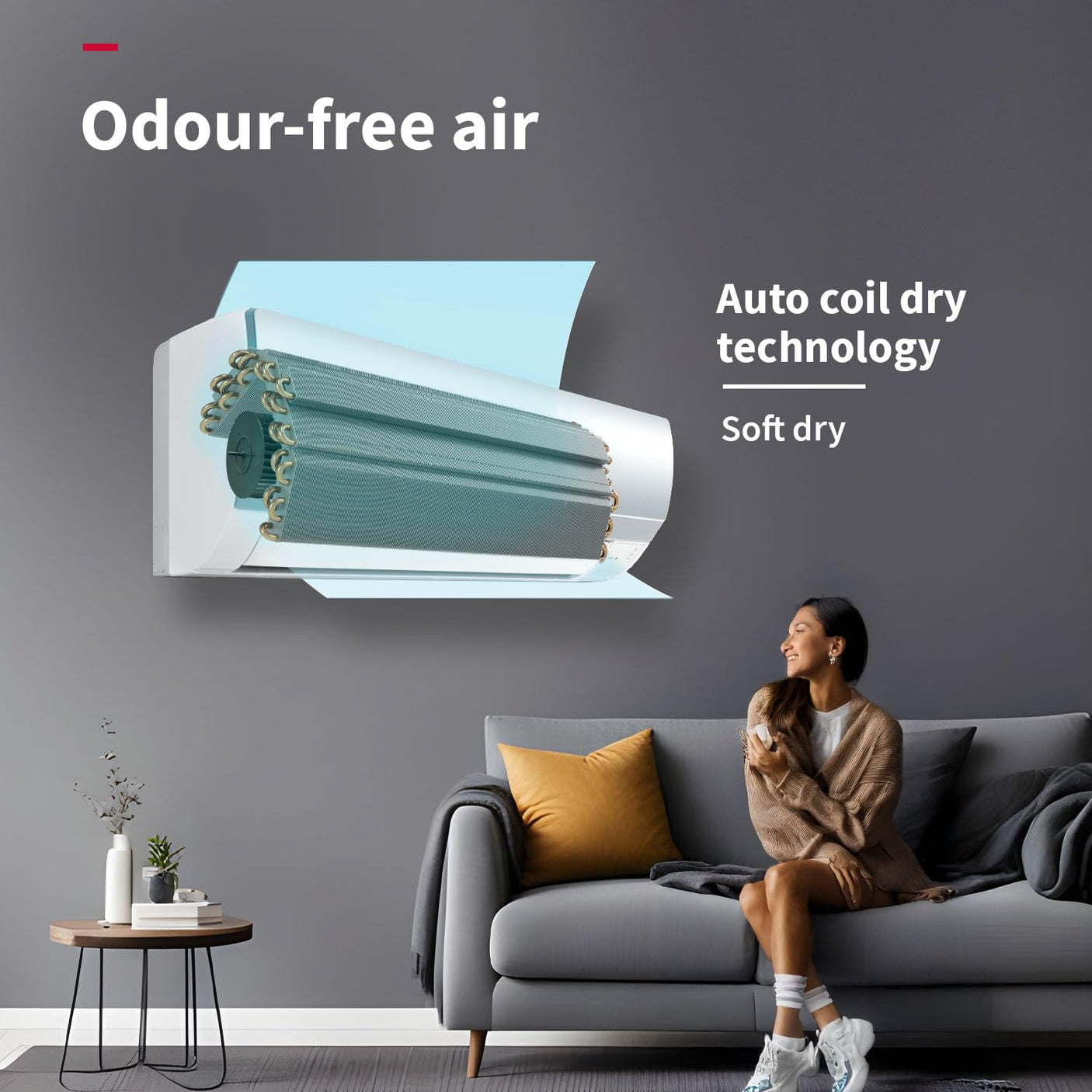 Hitachi 2 Ton 2 Star, 4-Way Swing, Long airthrow, Fixed Split AC (100% Copper, Dust Filter, 3200FL RAS.B222PCAIBA1, White)