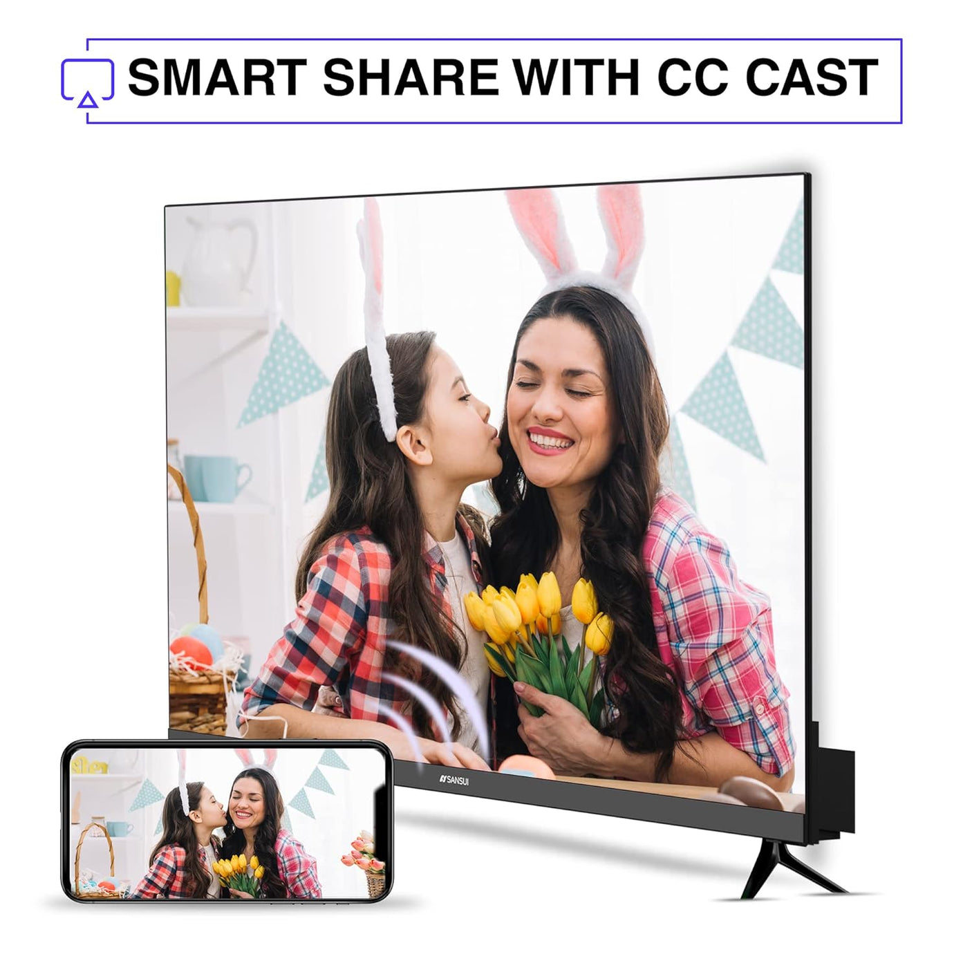 Sansui 80 cm (32 Inch) HD Ready Smart TV, Neo Series JSWP32CSHD