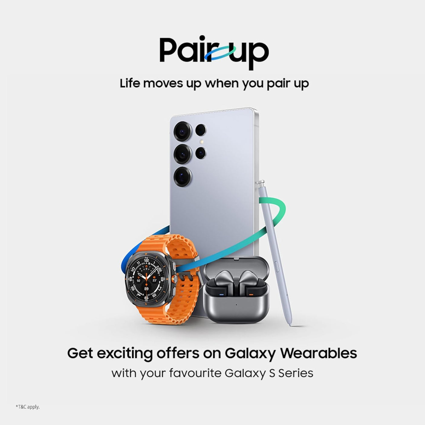 SAMSUNG Galaxy S25 Ultra 5G (12GB RAM, 256GB, Titanium Gray)