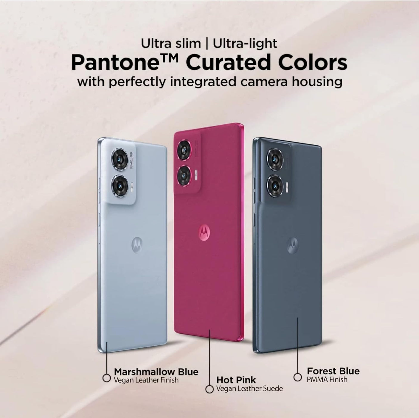 Motorola Edge 50 Fusion 5G (Forest Blue, 12GB RAM, 256GB Storage)