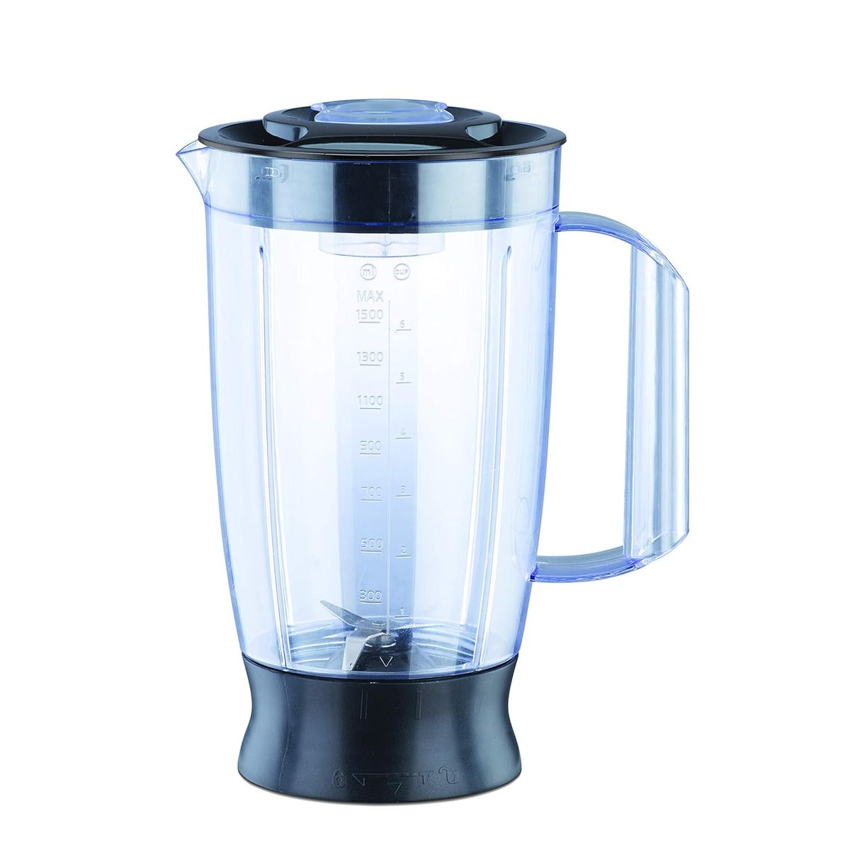 BAJAJ FX 1000 DLX 1000 Watt Food Processor with 6 Blades (Black)