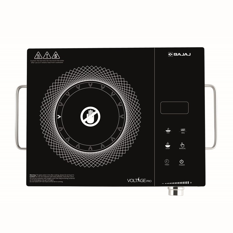 Bajaj IRX 220F infrared cooktop front view