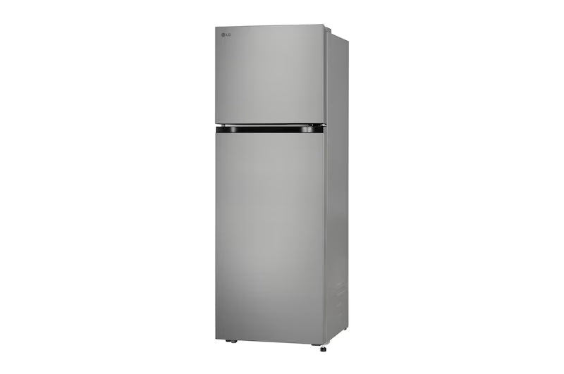 LG 251L Double Door Refrigerator Frost Free Smart Inverter Multi Air Flow Shiny Steel 1 Star Energy Efficient Fridge
