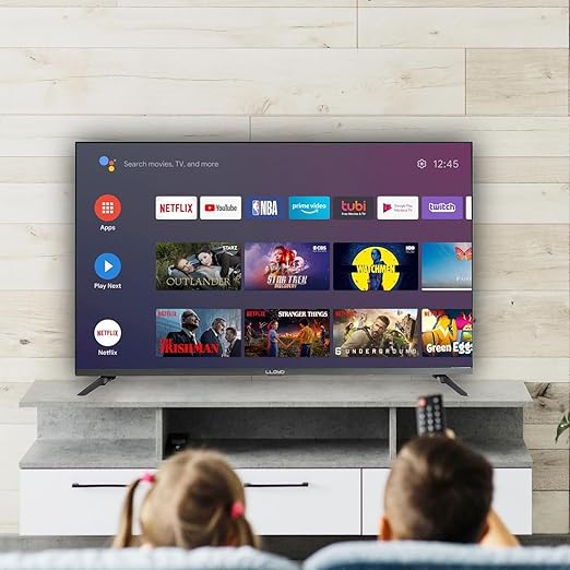 Lloyd 109 cm (43 Inches) WCG Vision Pro Series WebOS 4K Ultra HD Smart LED TV 43PS850G (Black)