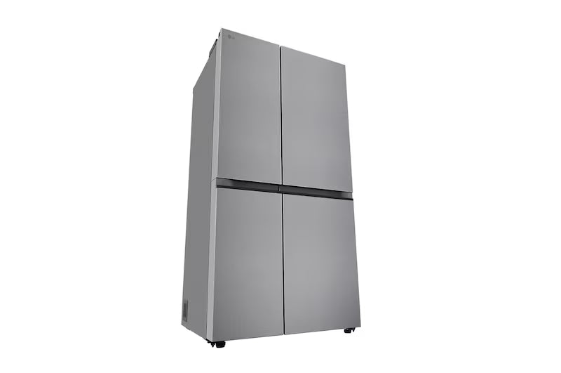 LG 650L Convertible Side-by-Side Refrigerator | Multi-Air Flow, Smart Diagnosis, Shiny Steel | GL-B257JPZ3