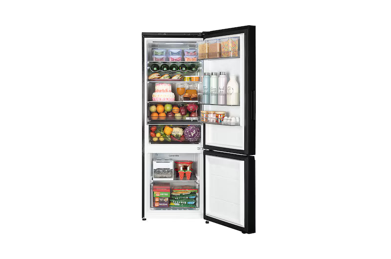 LG 340L Bottom Freezer Fridge with Wi-Fi Convertible, Door Cooling+ & Metal Fresh Technology – 2 Star