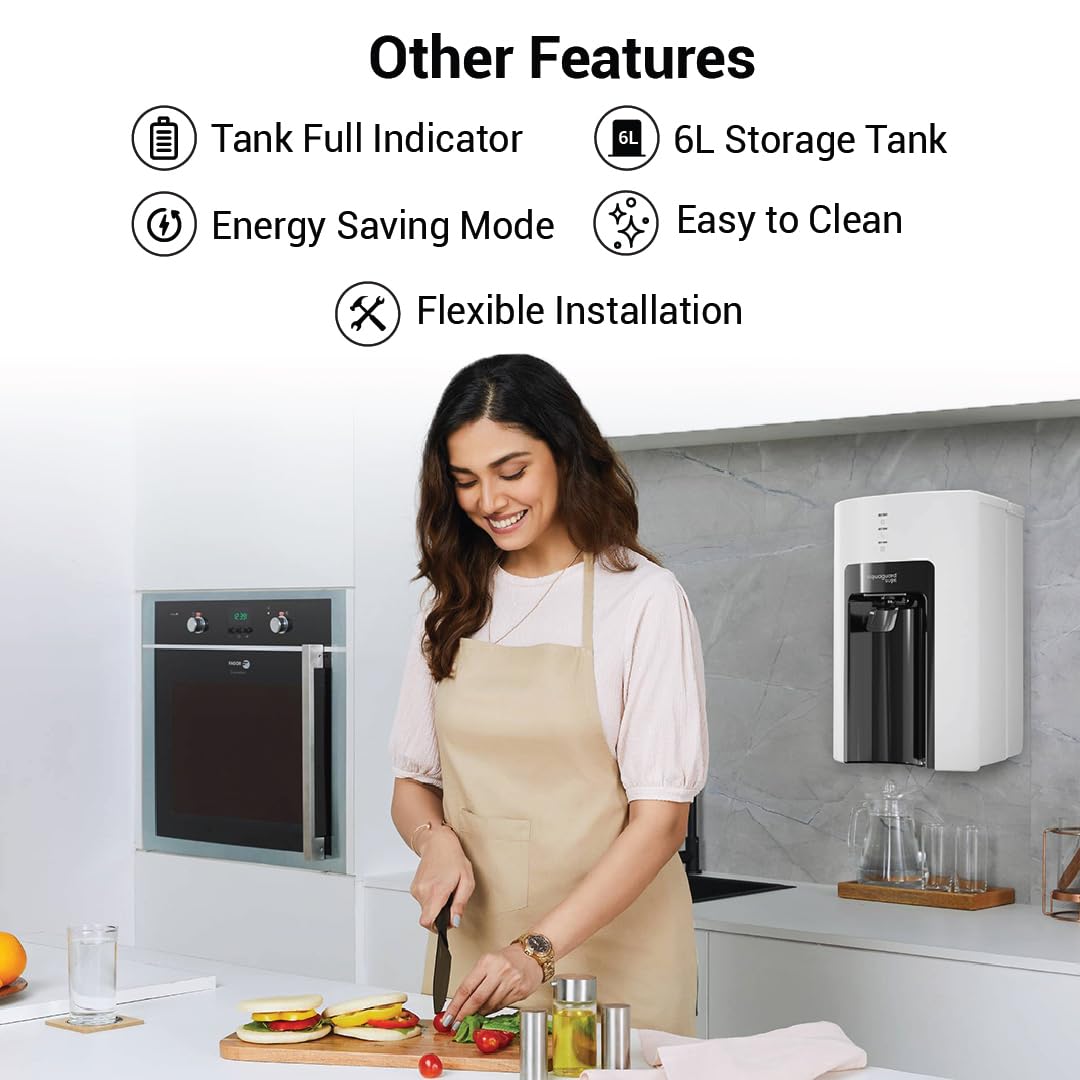Aquaguard Sure Champ RO+UV 1X Water Purifier – Free Service Plan, 30x Impurity Removal