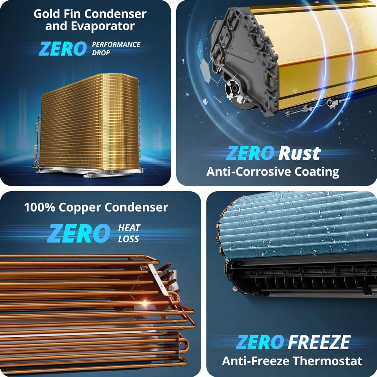 Voltas Vectra Zenith 1.5 Ton 3 Star Inverter Split Air Conditioner (Model: 183INVHC) | High Ambient Cooling up to 52°C | Turbo Cooling | Energy Efficient | Copper Condenser | Smart Cooling Technology | 2026 Model
