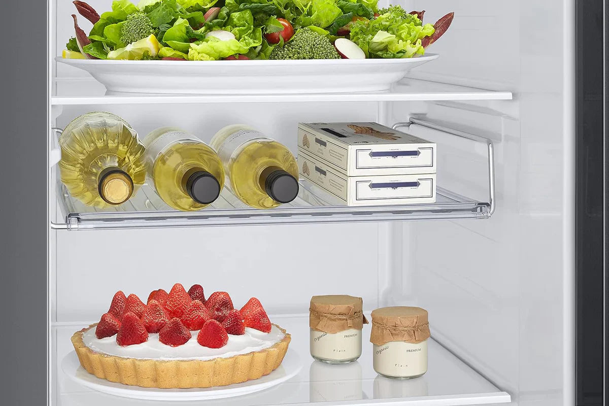 Samsung RS76CG8103B1HL 653L 3 Star Inverter Side-by-Side Refrigerator | Twin Cooling Plus | Wi-Fi Enabled with SmartThings | Black