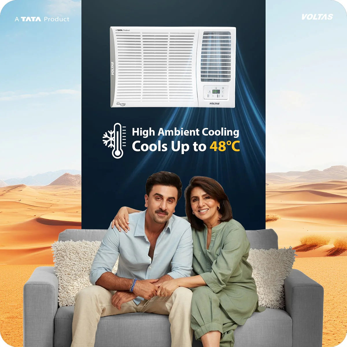 1.5 Ton 2 Star Window AC 182FS Elite – Powerful Cooling, Copper Condenser, Energy Efficient Performance, White