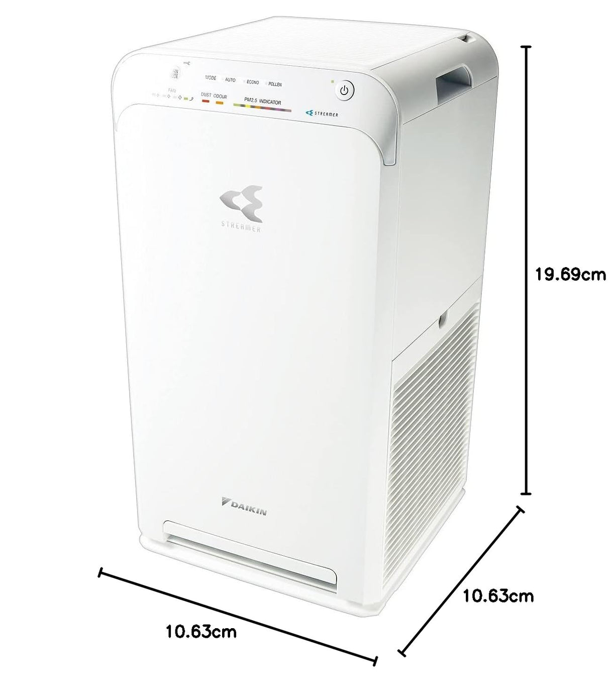 Daikin MC40XVM6 Air Purifier, Lifetime Supply of HEPA Filter, Lifetime Odour Filter, Flash Streamer Technology, 330 Sq. Feet Coverage, Healthy air all year.