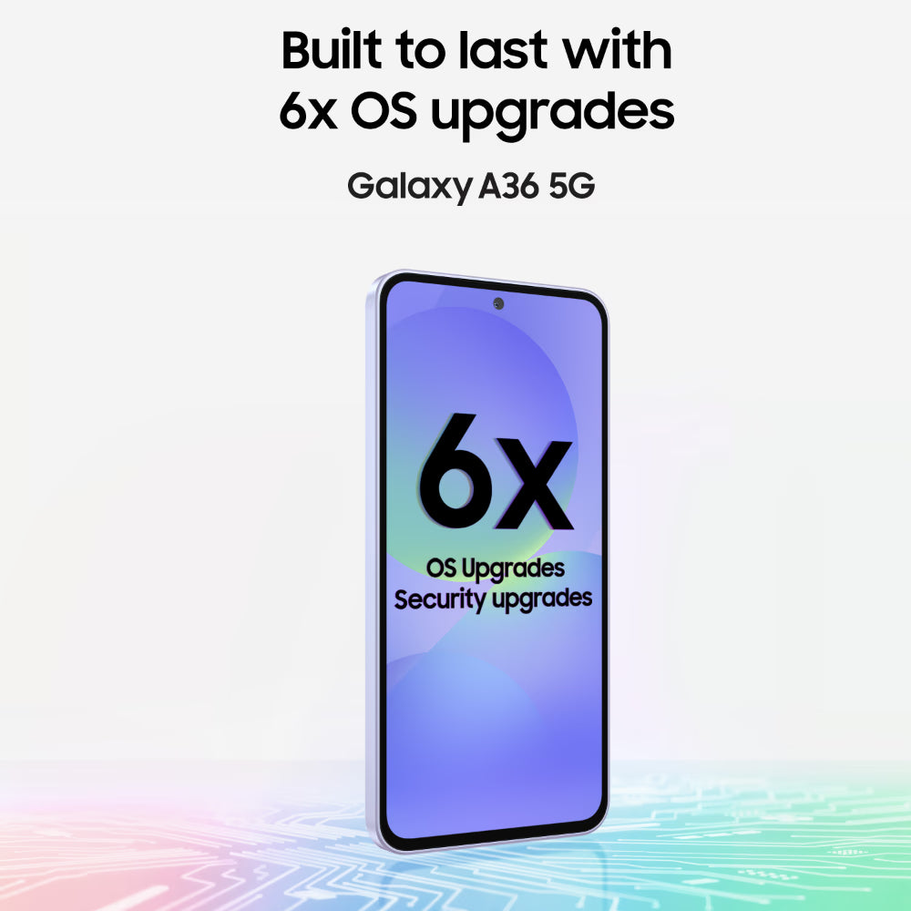 📱 Samsung Galaxy A36 5G 8 GB RAM 128 GB ROM – Awesome Lavender Edition