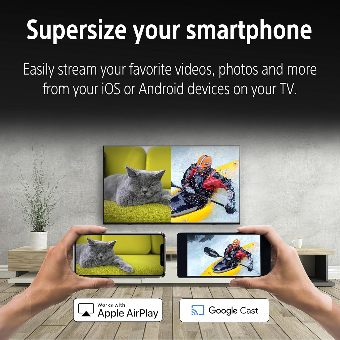 Sony 126 cm (50 inches) BRAVIA 2M2 Series 4K Ultra HD Smart LED Google TV K-50S22M2