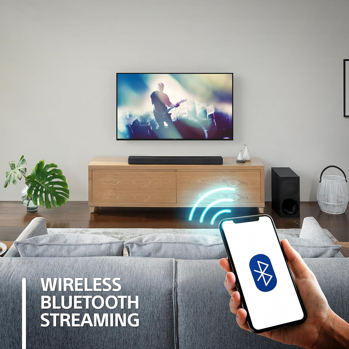 Sony HT-G700 3.1ch 4K Dolby Atmos/DTS:X Soundbar for TV with Wireless subwoofer, 3.1ch Home Theater System (400W, Surround Sound,Bluetooth Connectivity